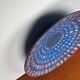 Large Mid-Century Modern German Studio Pottery Decorative Wall Plate by Eva Fritz-Lindner for Karlsruher Majolika, 1960s