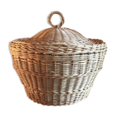 Vintage rattan box