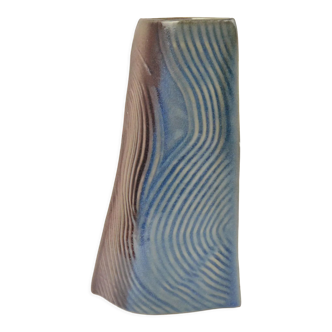 1985 organic modern ceramic vase designed by Johann Van Loon Rosenthal studio-line, Germany