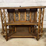 Rattan and wicker bar