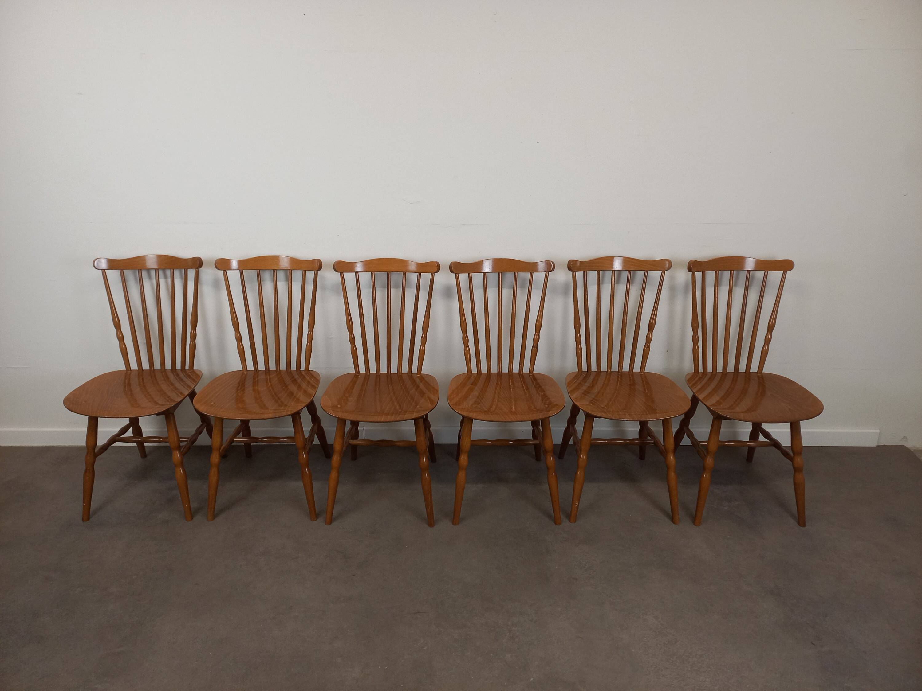 Set of 6 Baumann Tacoma bistro chairs