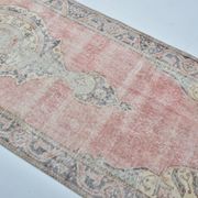 Tapis de sol vintage turc orange sku 3336