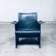 Postmodern Korium KM1 Leather Armchair by Tito Agnoli for Matteo Grassi, Italy, 1980s