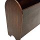 Art Deco Oak Newspaper Rack Magazine Rack 1950s design