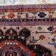 Tapis kazakh caucasien fait main, années 1960