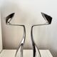 Swan candlesticks by Matthew Hilton 1980