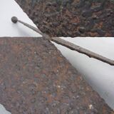 Brutalist German Iron Candleholder, 1960s