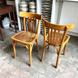 Luterma bistro chair in bent beech wood