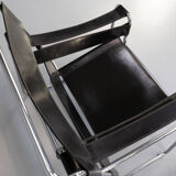 Paire de fauteuils "wassily" B3 de Marcel Breuer pour Gavina