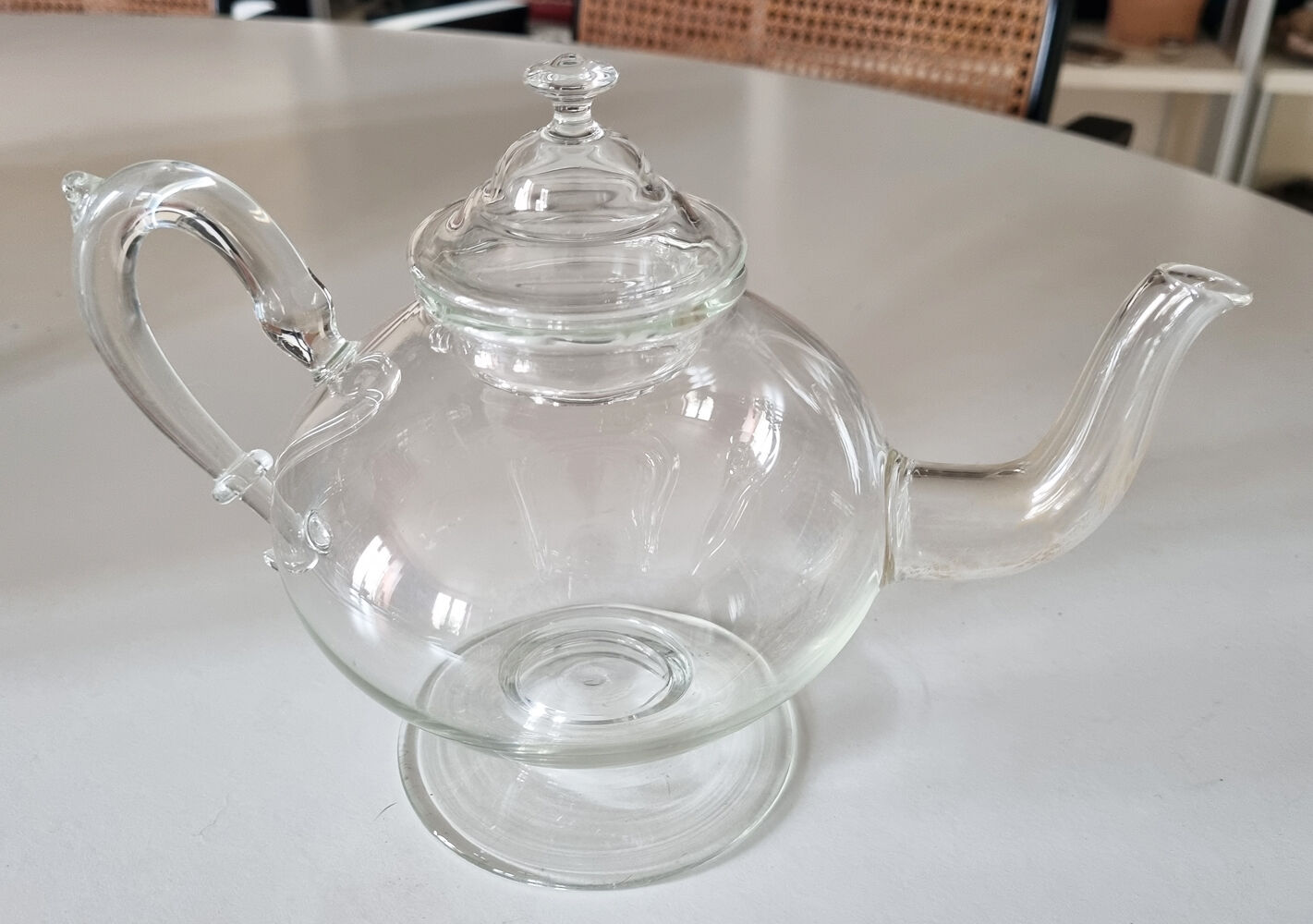 Glass teapot, Mariages Frères