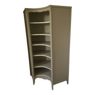 Antique library corner unit