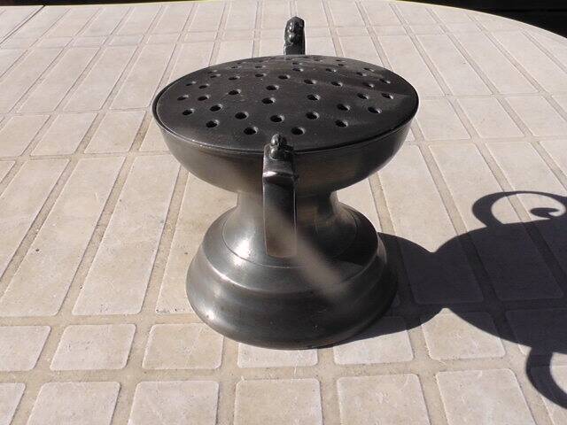 Censer, pewter incense burner