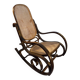 Rocking chair with caning