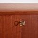 Restored teak bureau desk