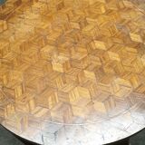 Side table louis xv in marquetry