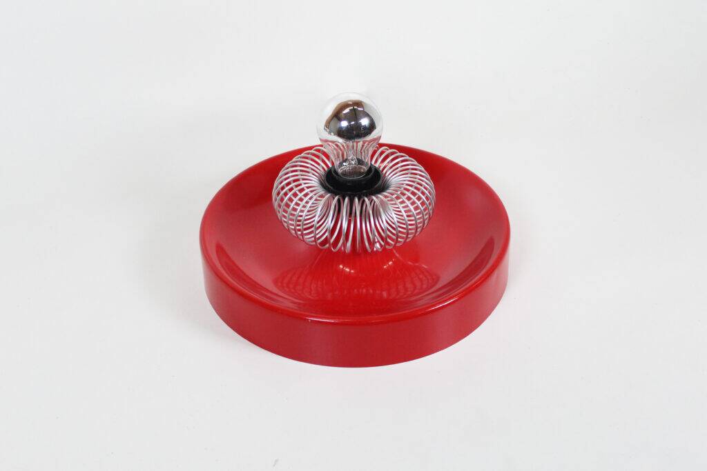 Grande applique murale « printemps » des années 1970, de style spatial, par Philippe Rougier