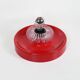 Large 1970s 'spring' space age wall light by Philipe Rougier