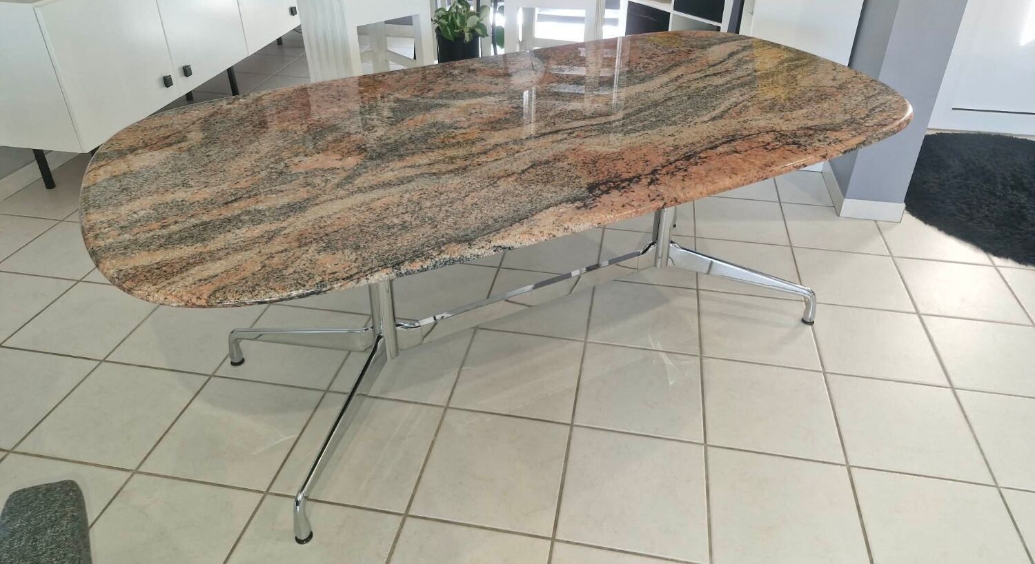 Table by Charles and Ray Eames for Herman Miller, from 1990.