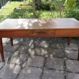 Old farm in Cherry table