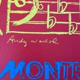Montreux jazz poster Andy Warhol Basquiat street art 80s design Memphis Haring