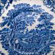 English Ironstone Tableware Ltd (EIT) "Kingswood" blue-white cups and saucers