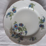 Service vintage porcelain plates