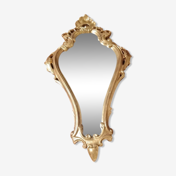 Miroir baroque doré