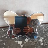 Beveled mirror to be put down vintage 24 X 17 cm