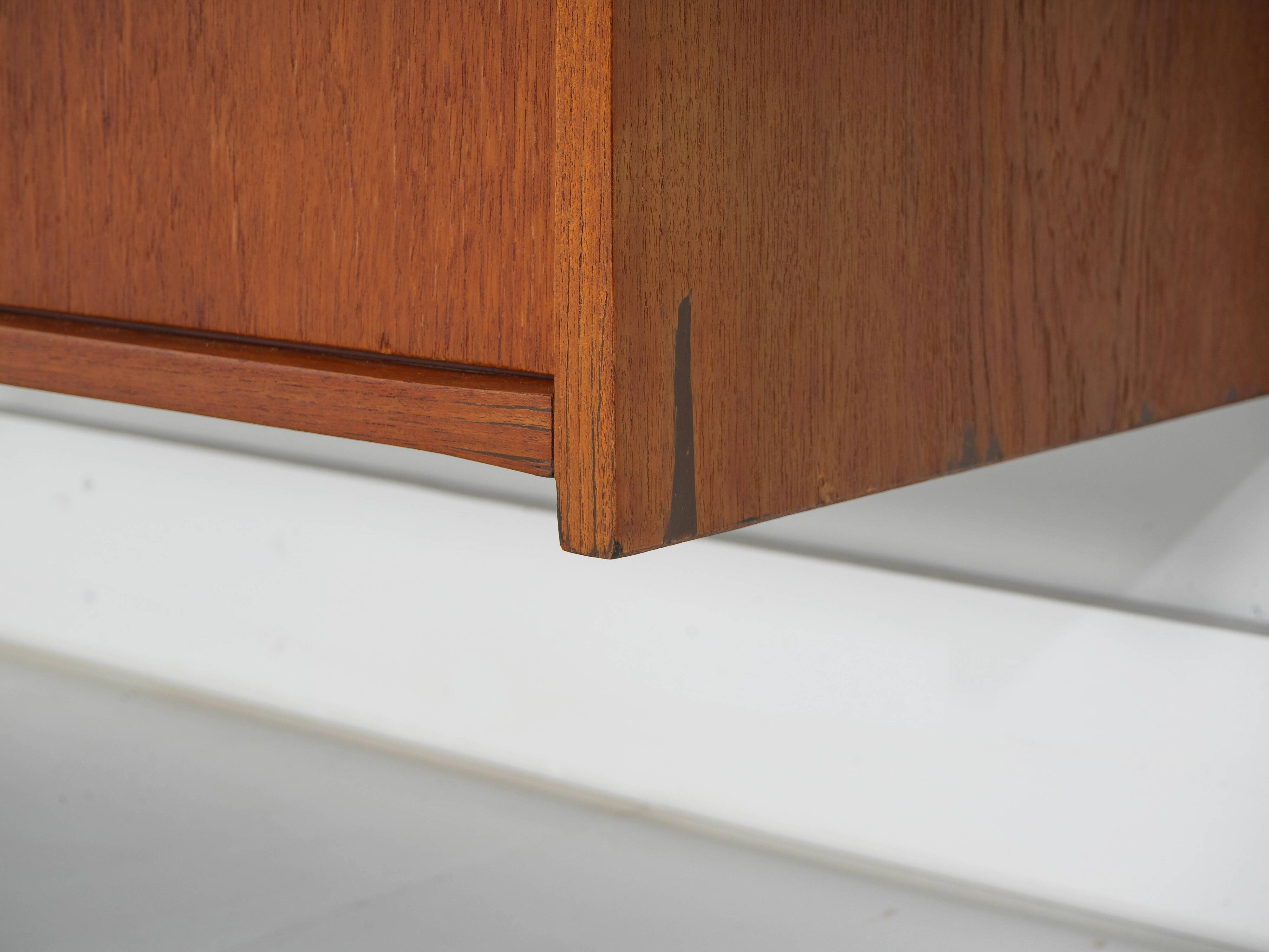 Teak modular shelving unit, Danish design, 1960s, made in Denmark