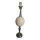 English lamp base, ostrich egg
