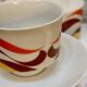 Vintage orange coffee set 1970 Winterling