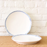 Set of 2 flat plates 'the grant'