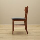 Set of six teak chairs, Danish design, 1970s, production: Denmark