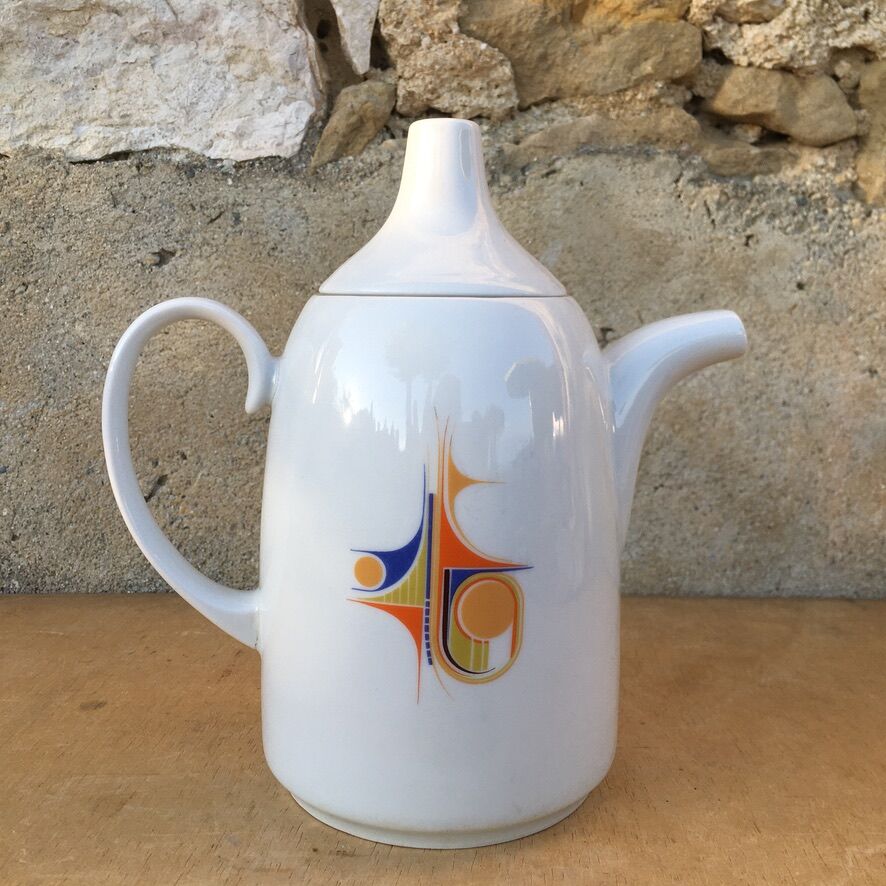 Porcelain coffee service "ANCAP" made in Italy