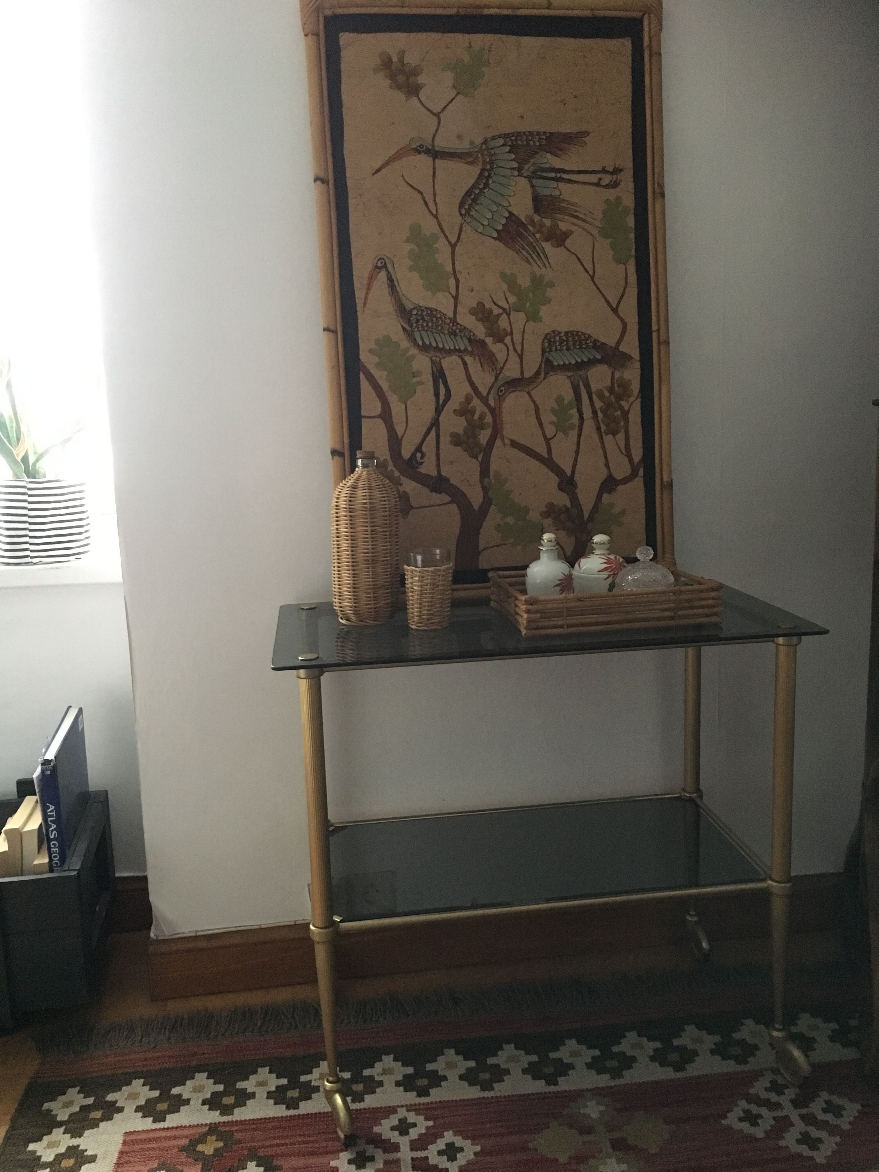 Desserte roulante vintage 60