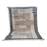 Handmade wool Berber rug 300X200 cm
