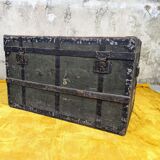 Antique travel trunk