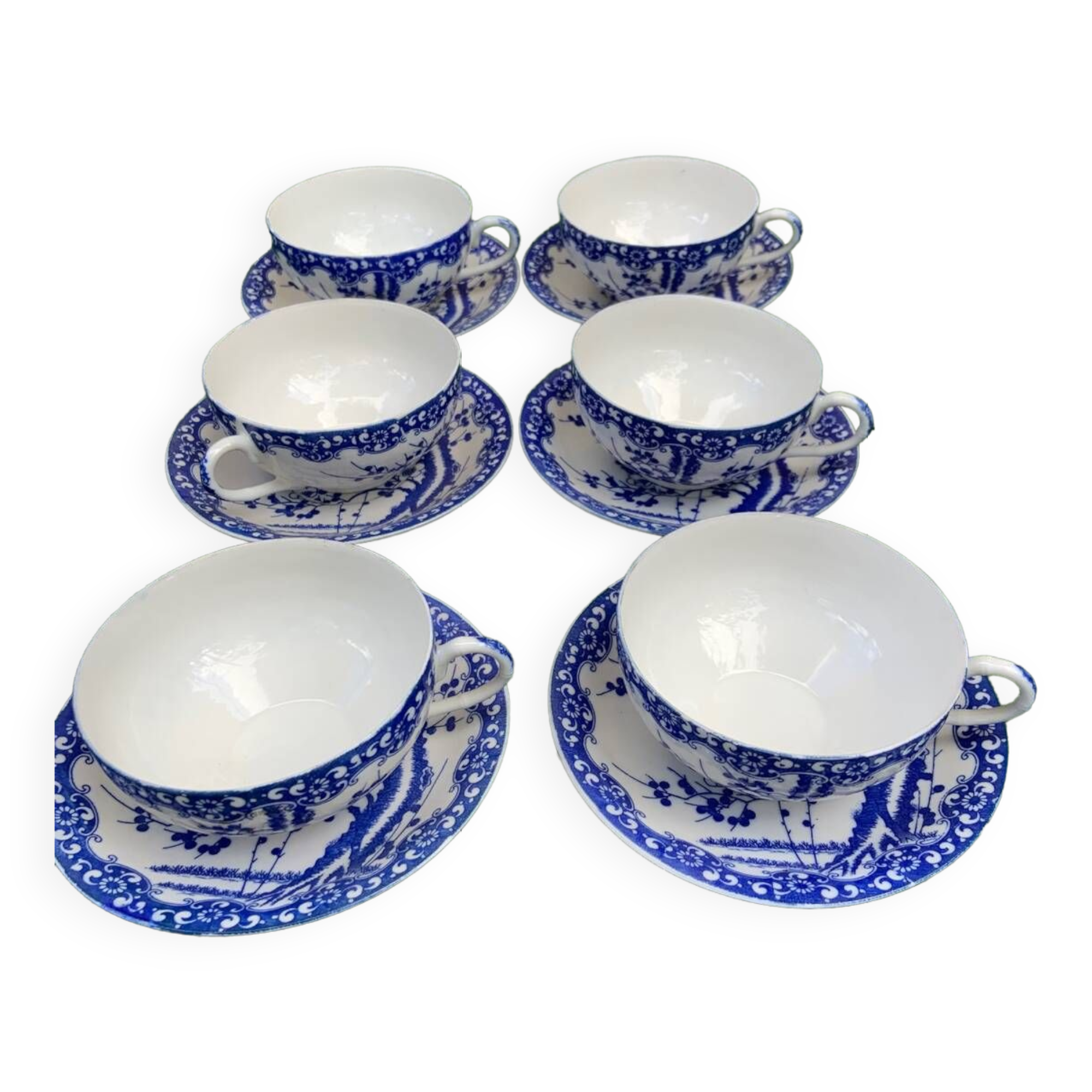 Cups in very fine CFC Japan porcelain