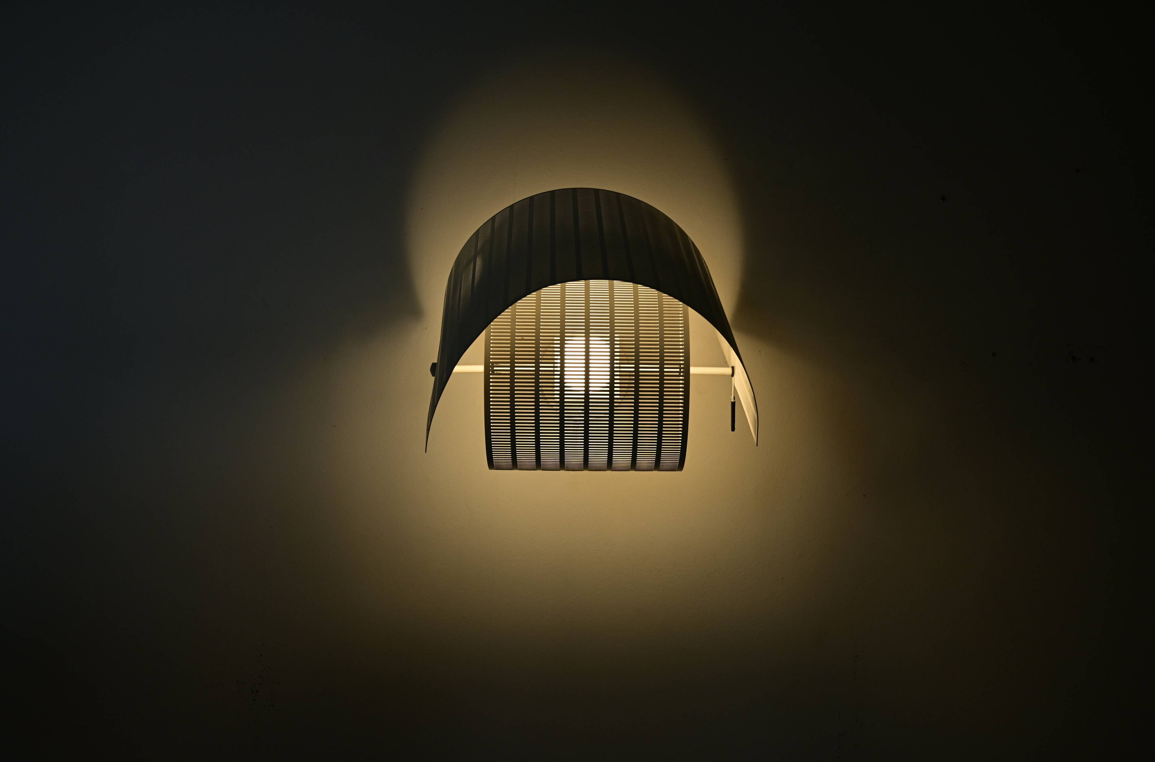 Shogun wall light by Mario Botta for Artemide, 1980s.