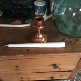 Copper candlestick