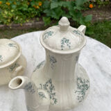 Pourer and sugar iron earth Gien