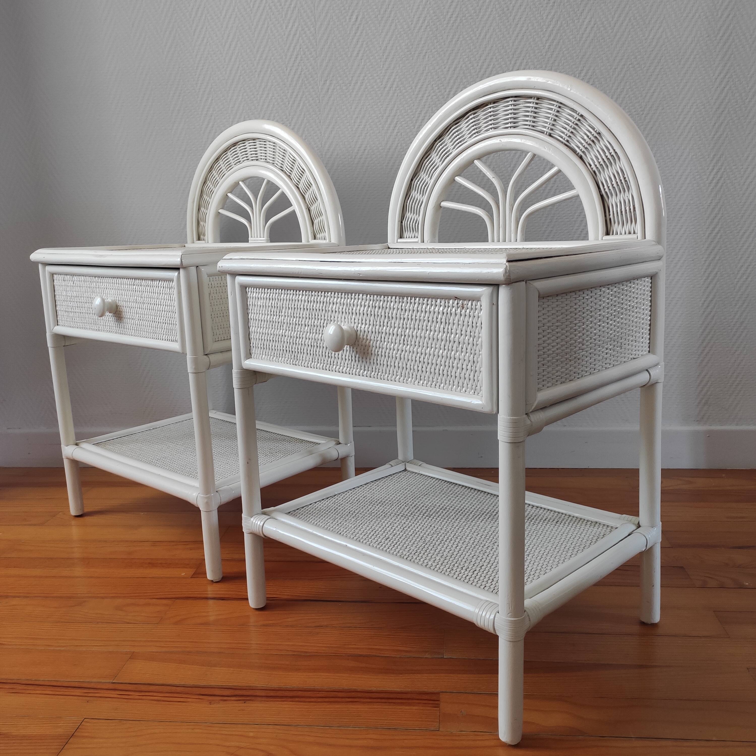 Pair of bedside tables