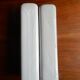 2 long Teplice vases, Czechoslovak 70
