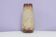 Vase conique en céramique beige, Allemagne de l'Ouest