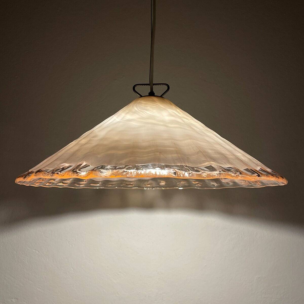 Vintage Murano Glass Pendant Light by La Murrina, Italy, 1970s