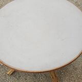Rattan round table