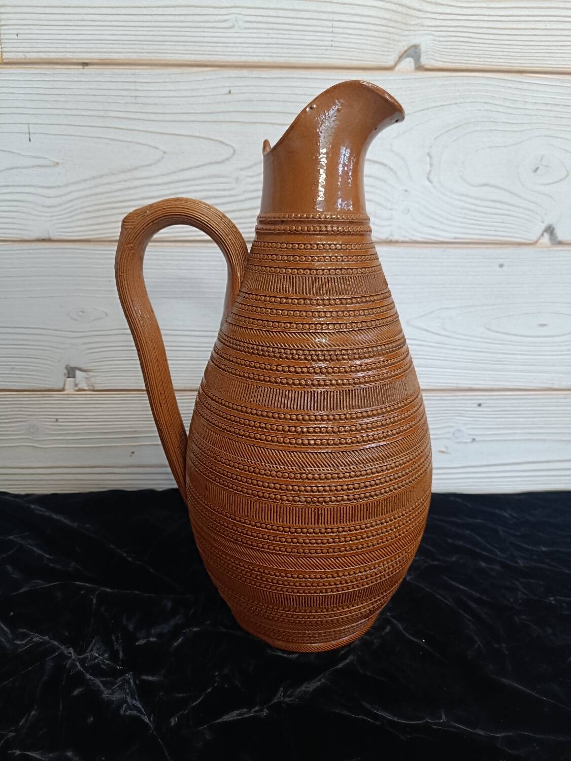 Terracotta pitcher