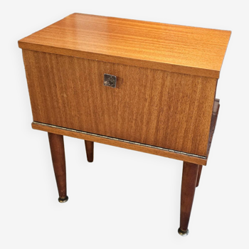 Scandinavian style bedside table 1960