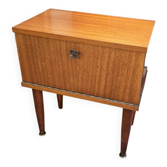 Scandinavian style bedside table 1960