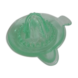 Citrus press molded glass green